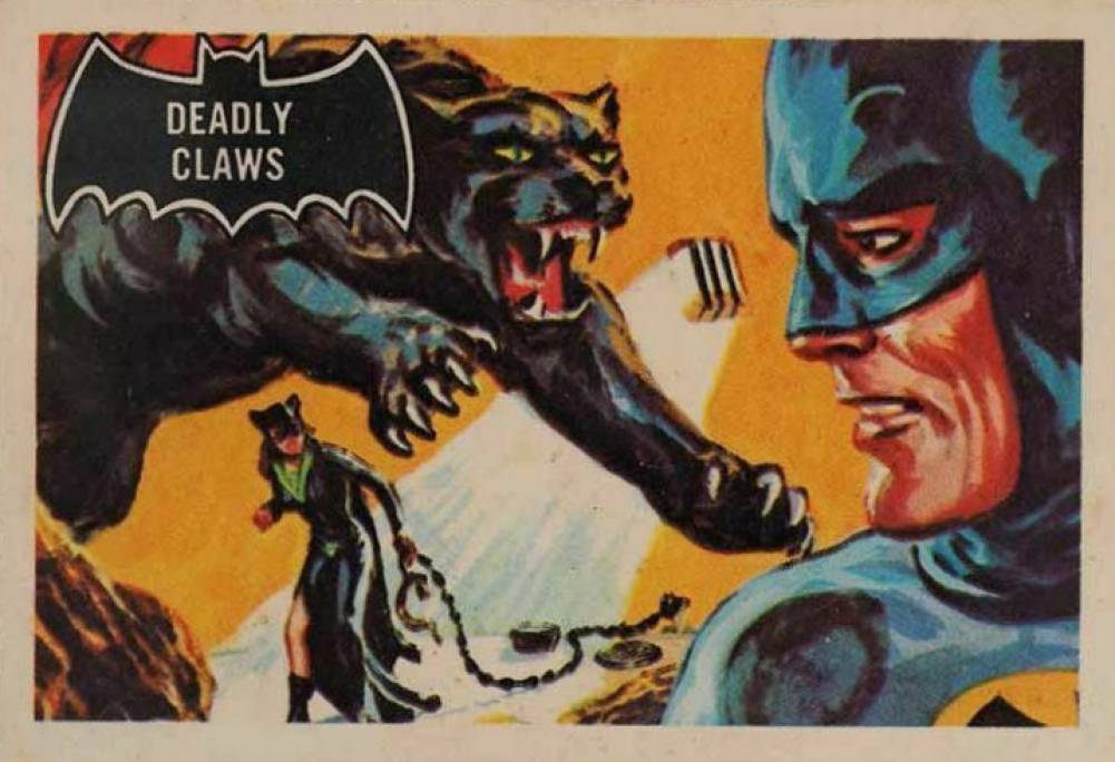 1966 A & BC Batman Deadly Claws #34 Non-Sports Card