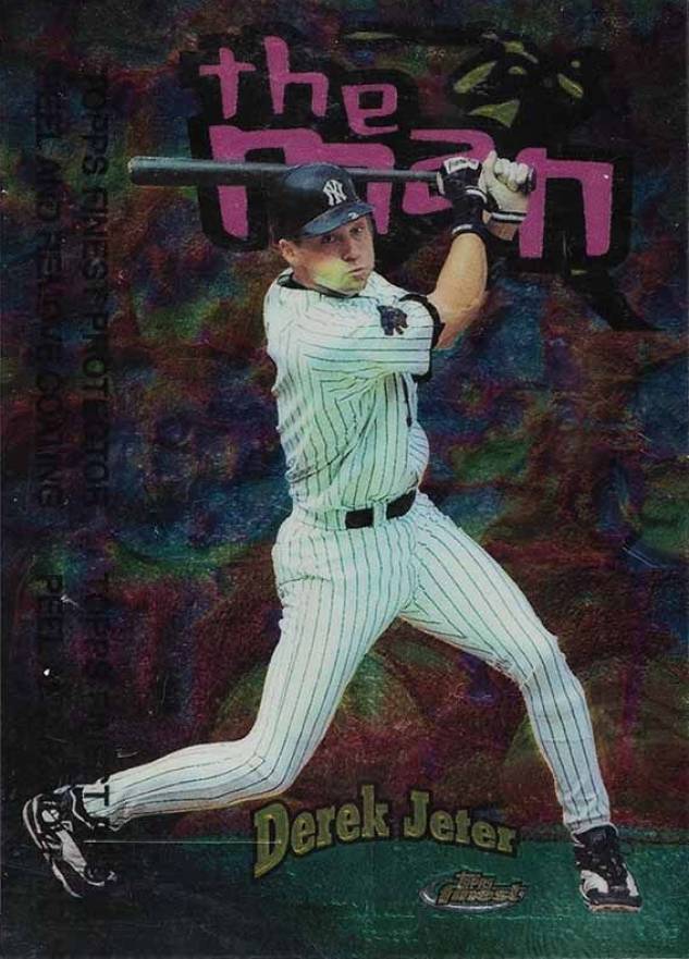 1998 Finest the Man Derek Jeter #TM9 Baseball Card