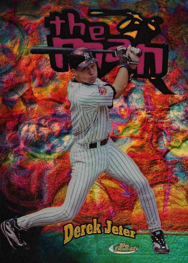 1998 Finest the Man Derek Jeter #TM9 Baseball Card