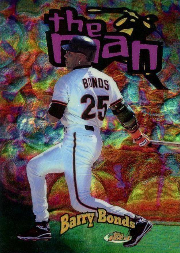 1998 Finest the Man Barry Bonds #TM2 Baseball Card