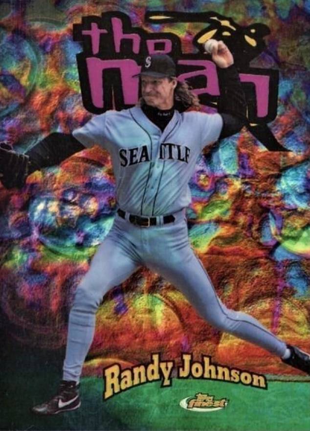 1998 Finest the Man Randy Johnson #TM18 Baseball Card