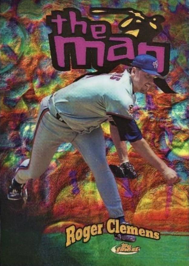 1998 Finest the Man Roger Clemens #TM19 Baseball Card