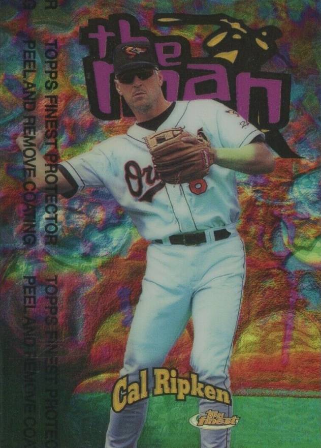 1998 Finest the Man Cal Ripken Jr. #TM5 Baseball Card