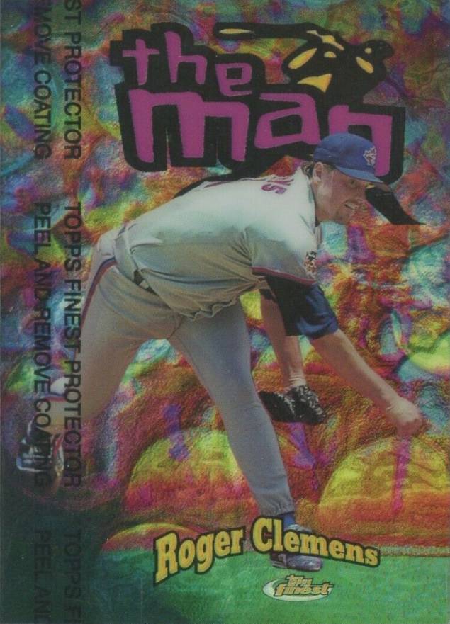 1998 Finest the Man Roger Clemens #TM19 Baseball Card
