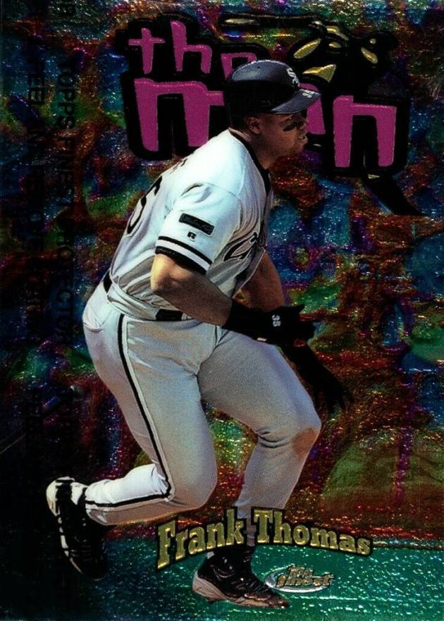 1998 Finest the Man Frank Thomas #TM3 Baseball Card