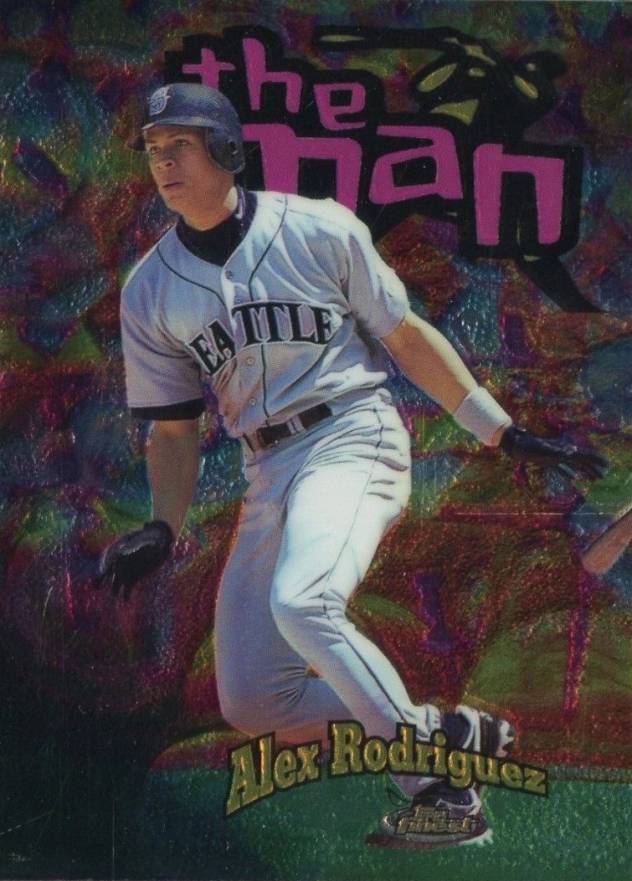 1998 Finest the Man Alex Rodriguez #TM10 Baseball Card