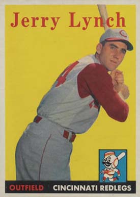 1958 Topps Jerry Lynch #103 Baseball Card