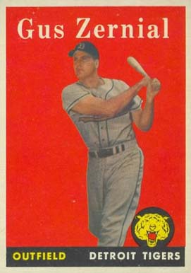 1958 Topps Gus Zernial #112 Baseball Card