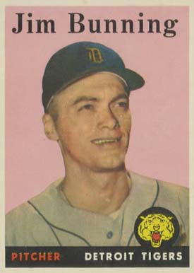 1958 Topps Jim Bunning #115 Baseball Card