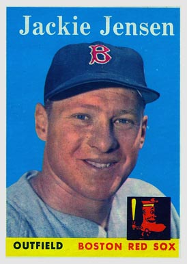 1958 Topps Jackie Jensen #130 Baseball Card