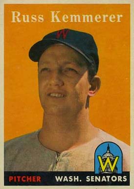 1958 Topps Russ Kemmerer #137 Baseball Card