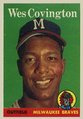 1958 Topps Wes Covington #140 Baseball Card
