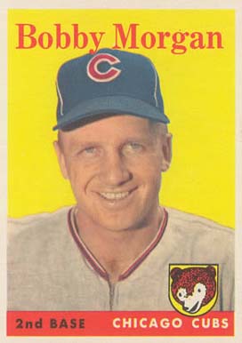 1958 Topps Bobby Morgan #144 Baseball Card