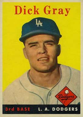 1958 Topps Dick Gray #146 Baseball Card