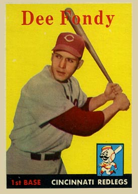 1958 Topps Dee Fondy #157 Baseball Card