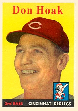 1958 Topps Don Hoak #160 Baseball Card
