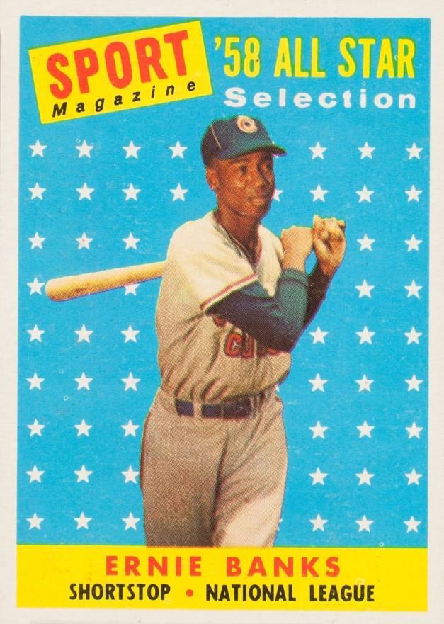 1958 Topps Ernie Banks #482 Baseball Card