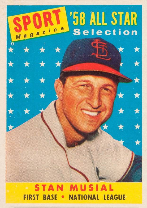 1958 Topps Stan Musial #476 Baseball Card
