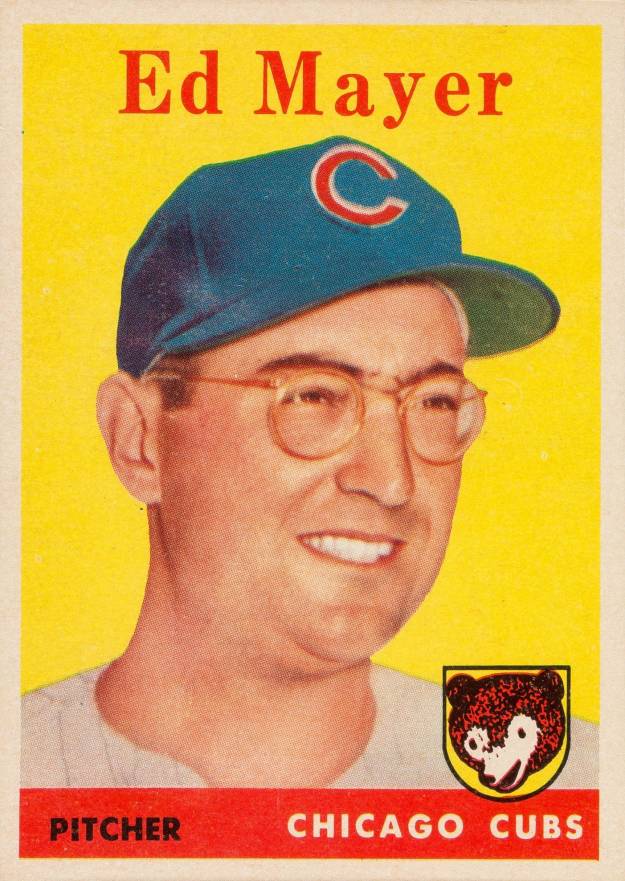 1958 Topps Ed Mayer #461 Baseball Card