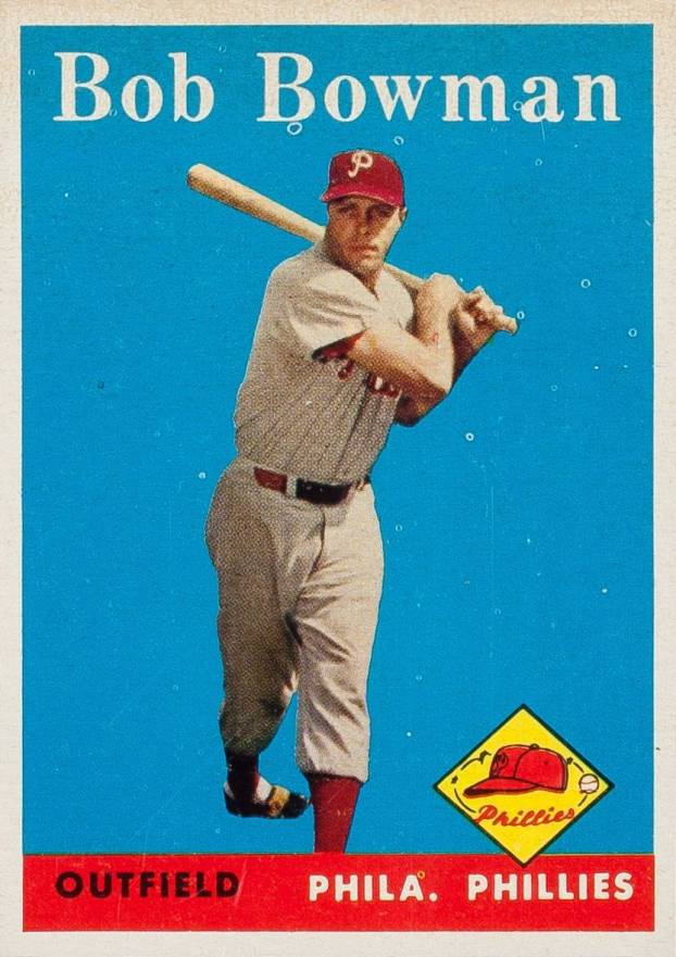1958 Topps Bob Bowman #415 Baseball Card