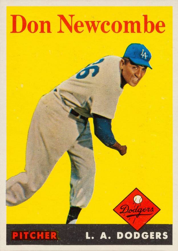 1958 Topps Don Newcombe #340 Baseball Card