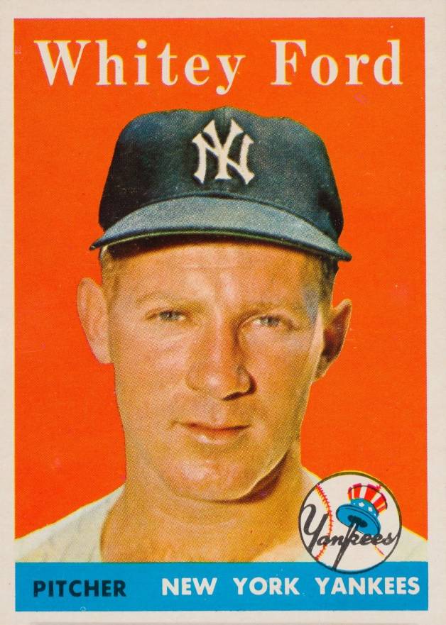 1958 Topps Whitey Ford #320 Baseball Card