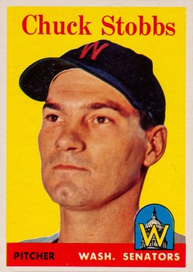 1958 Topps Chuck Stobbs #239 Baseball Card