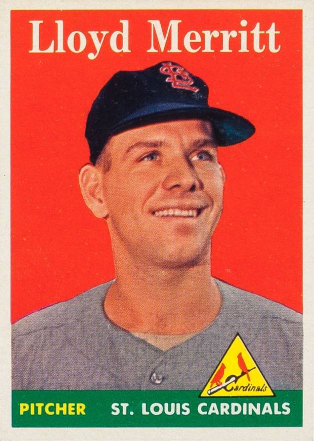 1958 Topps Lloyd Merritt #231 Baseball Card