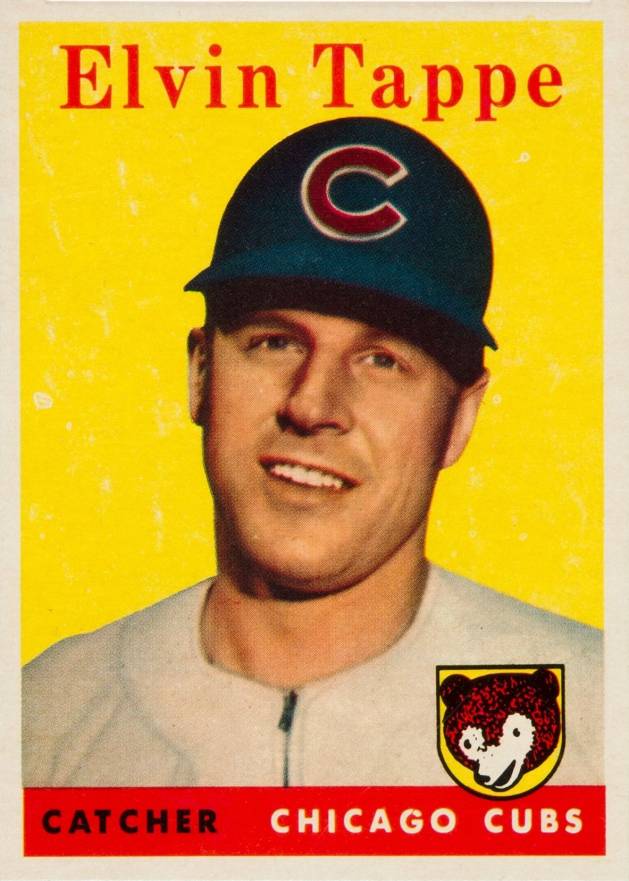 1958 Topps Elvin Tappe #184 Baseball Card