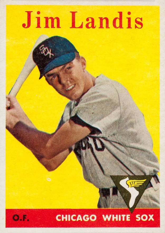 1958 Topps Jim Landis #108 Baseball Card