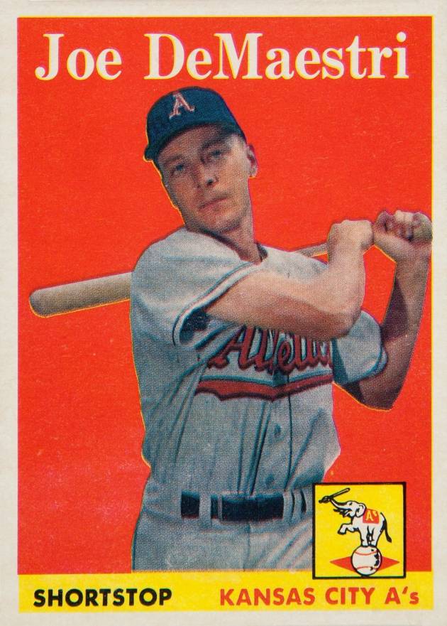 1958 Topps Joe DeMaestri #62 Baseball Card
