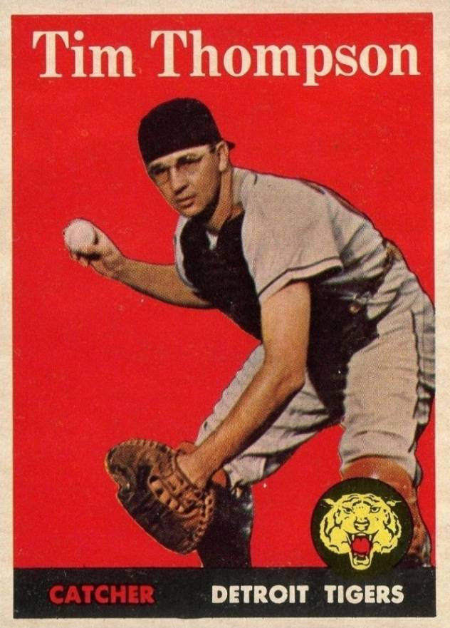 1958 Topps Tim Thompson #57 Baseball Card