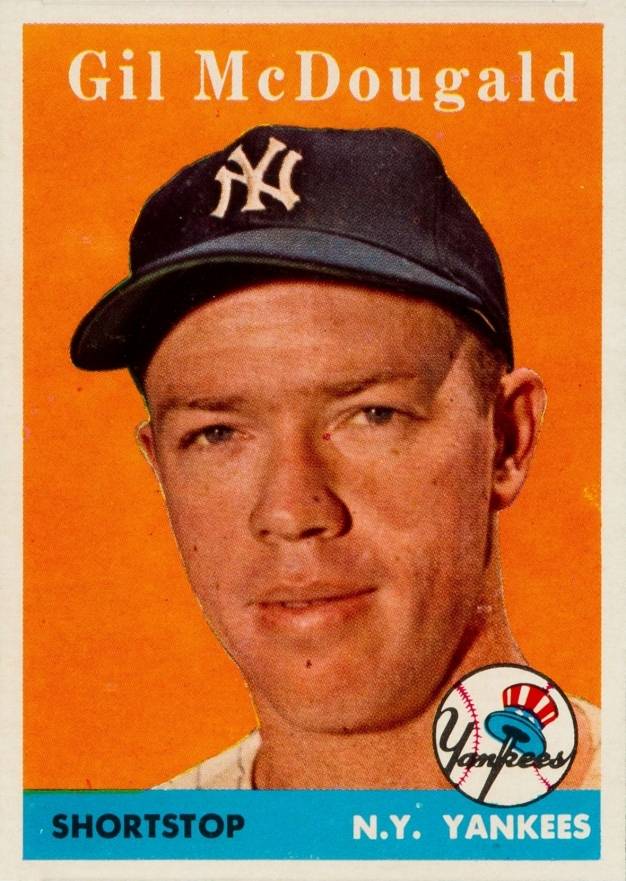 1958 Topps Gil McDougald #20 Baseball Card
