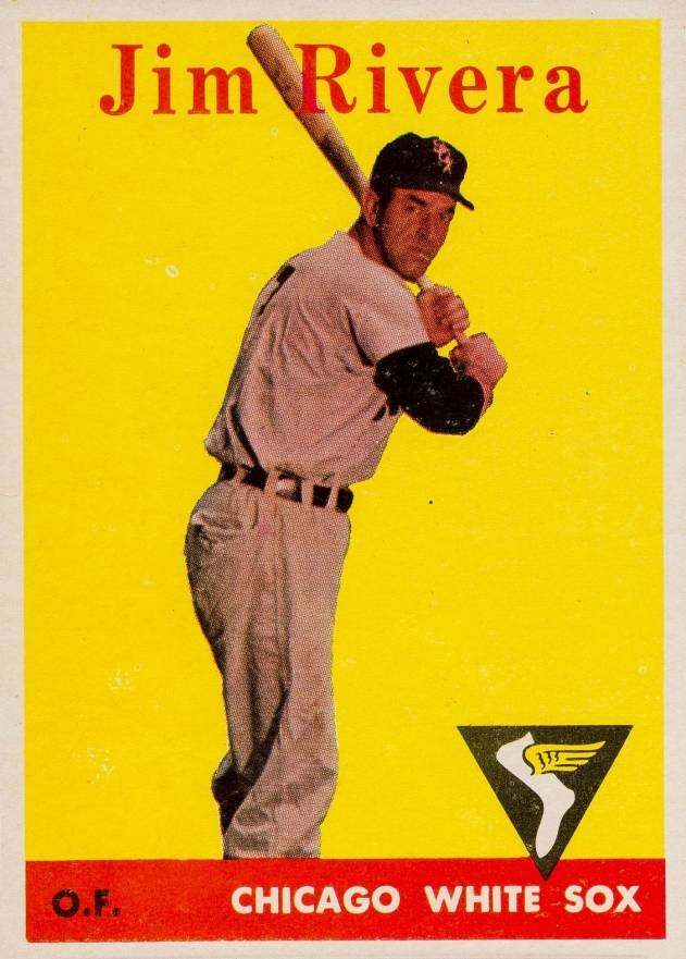 1958 Topps Jim Rivera #11 Baseball Card