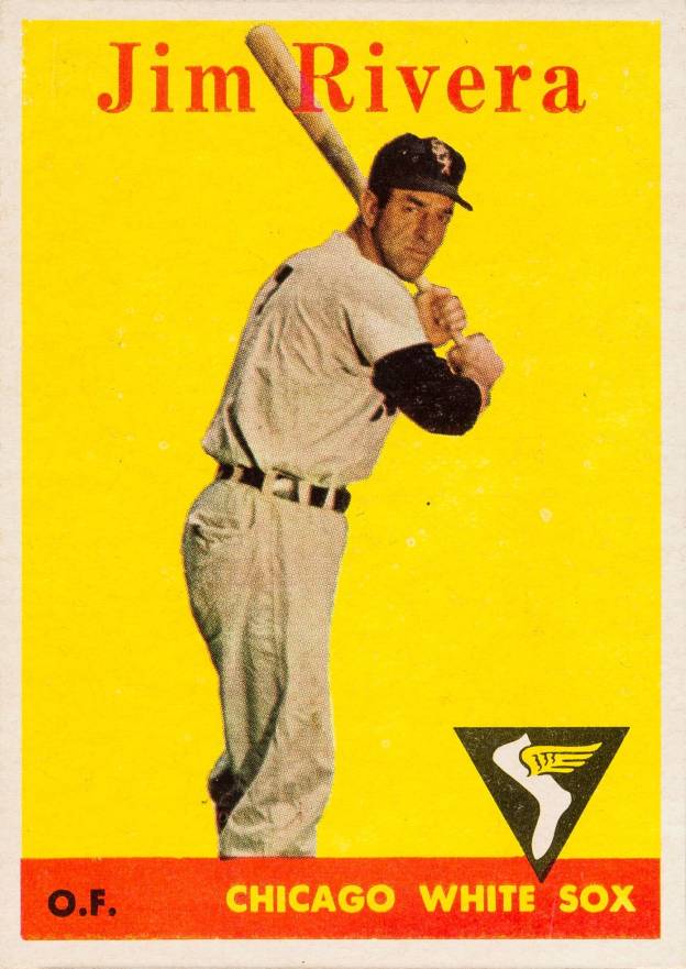 1958 Topps Jim Rivera #11y Baseball Card