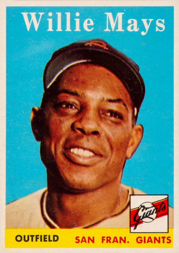 1958 Topps Willie Mays #5 Baseball Card