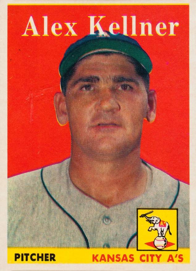 1958 Topps Alex Kellner #3 Baseball Card