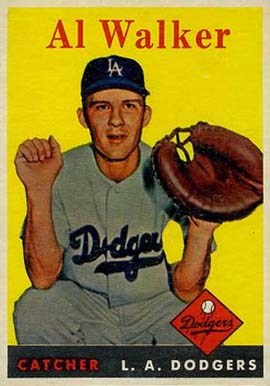 1958 Topps Al Walker #203 Baseball Card