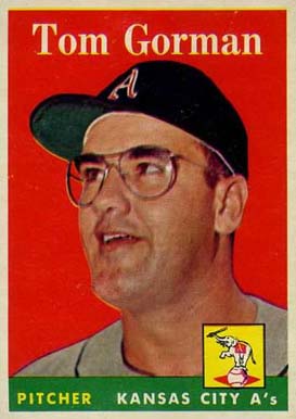 1958 Topps Tom Gorman #235 Baseball Card