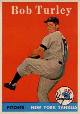 1958 Topps Bob Turley #255 Baseball Card