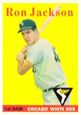 1958 Topps Ron Jackson #26 Baseball Card