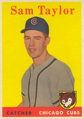 1958 Topps Sam Taylor #281 Baseball Card