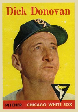 1958 Topps Dick Donovan #290 Baseball Card