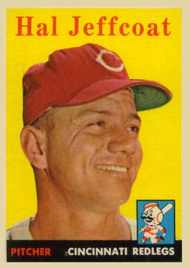1958 Topps Hal Jeffcoat #294 Baseball Card