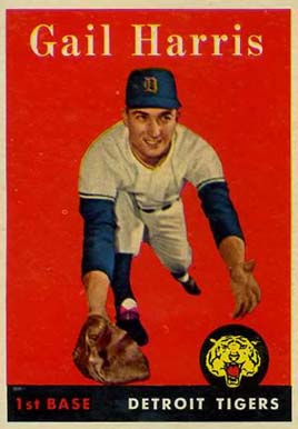 1958 Topps Gail Harris #309 Baseball Card
