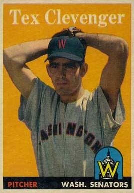 1958 Topps Tex Clavenger #31 Baseball Card