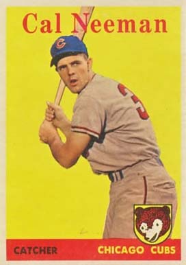 1958 Topps Cal Neeman #33y Baseball Card