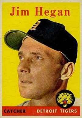1958 Topps Jim Hegan #345 Baseball Card
