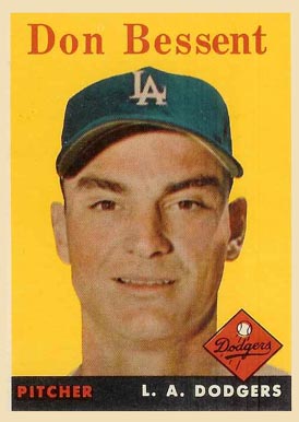 1958 Topps Don Bessent #401 Baseball Card