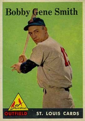 1958 Topps Bobby Gene Smith #402 Baseball Card